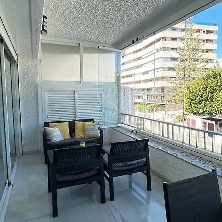 Apartment Centrico En Segunda Linea De Playa, Parking, Wifi 609