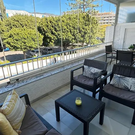 Centrico En Segunda Linea De Playa, Parking, Wifi 609 Appartamento Marbella