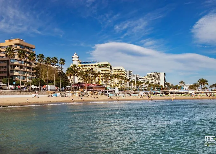Centrico En Segunda Linea De Playa, Parking, Wifi 609 Lägenhet Marbella