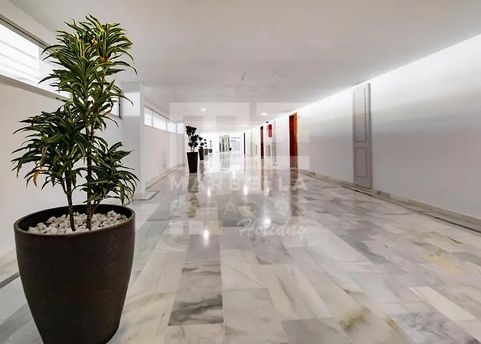 Centrico En Segunda Linea De Playa, Parking, Wifi 609 Lägenhet Marbella