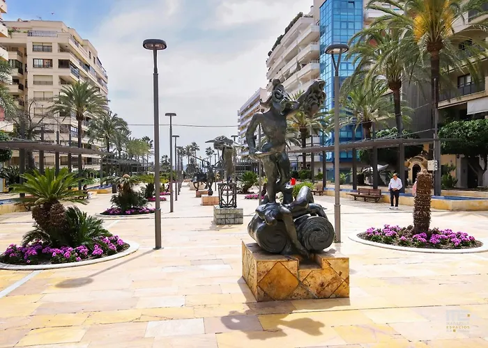 Centrico En Segunda Linea De Playa, Parking, Wifi 609 *