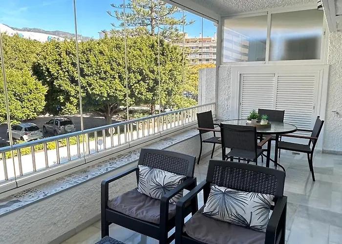 Centrico En Segunda Linea De Playa, Parking, Wifi 609