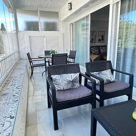 Apartment Centrico En Segunda Linea De Playa, Parking, Wifi 609