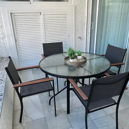 Centrico En Segunda Linea De Playa, Parking, Wifi 609 *